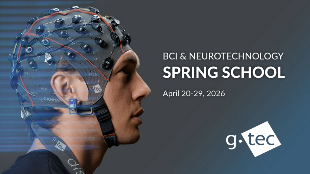 g.tec spring school 2026 official banner for official hosts
