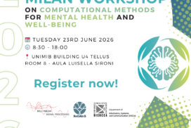 Milan Workshop on Computational Methods for Mental Health and Well-Being 3rd edition